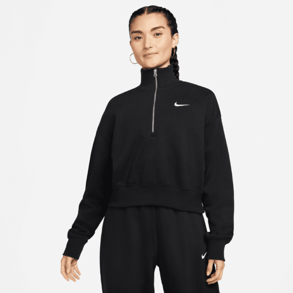Nike Sportswear Phoenix Fleece Women's 1/2-Zip Cropped Sweatshirt (2 Colors)