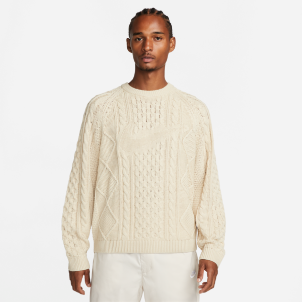 NIKE SPORTSWEAR CABLE KNIT SWEATER