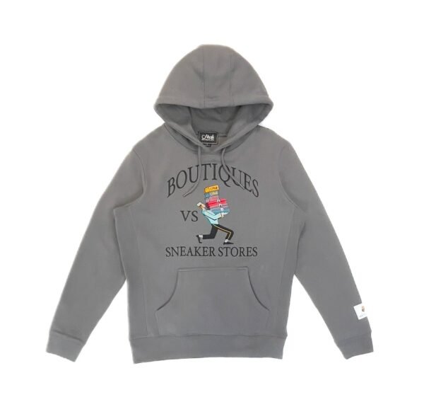 Hush Slate Grey Hoodie "Bellman"