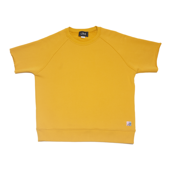 Hush Shortsleeve Crewneck Raw Edge "Gold"