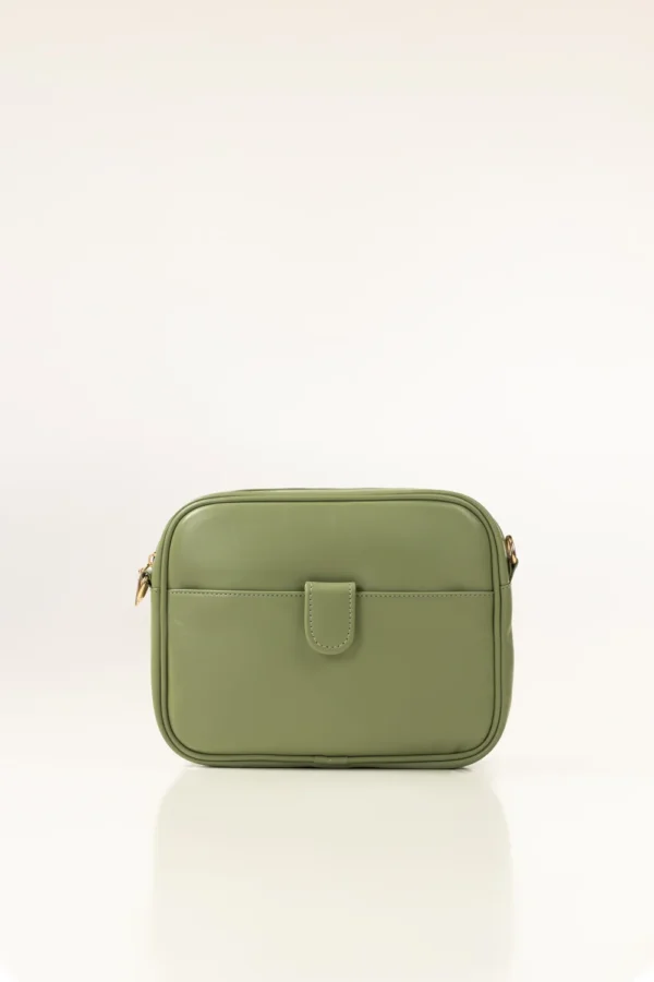Olive Green Cross Body Wallet
