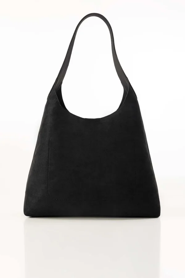 Chic Black Shoulder