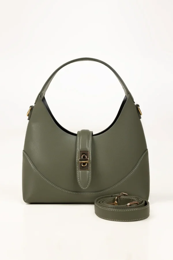 Olive Green Hobo Bag