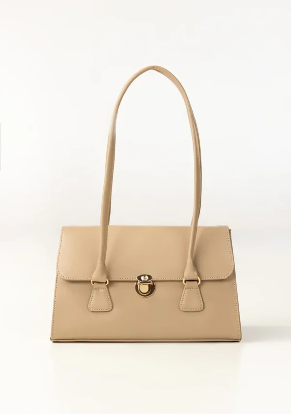 Beige Shoulder Bag