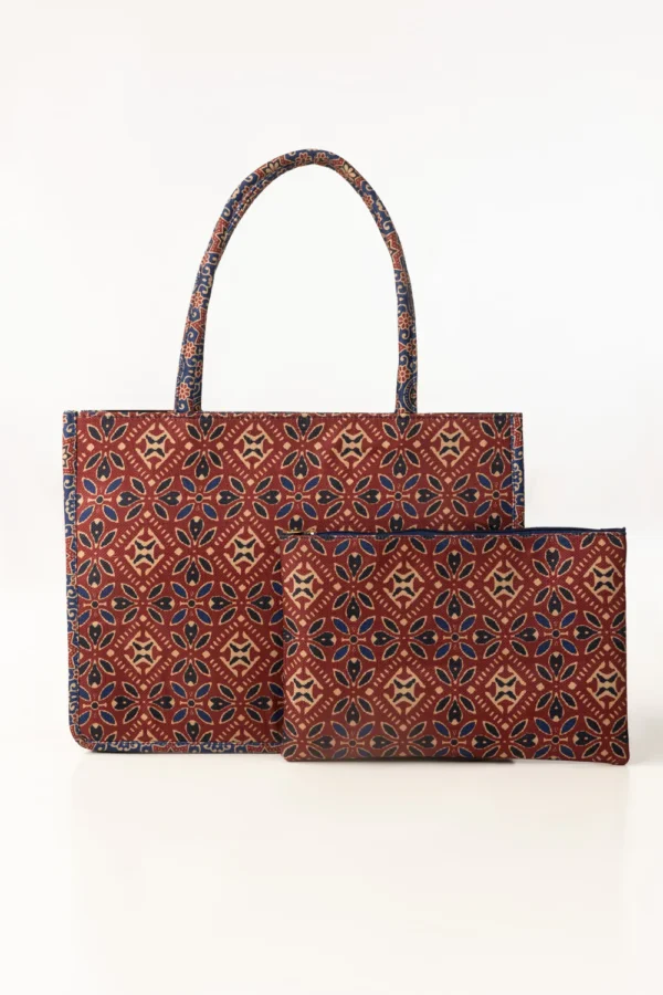 Maroon Tote Bag
